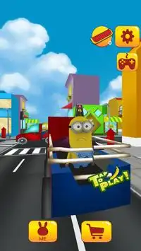 Subway minion banana Adventure Rush Screen Shot 7