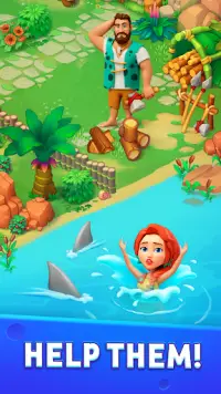 Solitaire Card Island Story Screen Shot 4