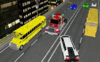 Racing in car 2018:City Highway Traffic Racer Sim Screen Shot 14