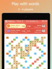 Rackword - Online word game Screen Shot 13