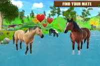 Wild pferd Simulator Spiele 3D Screen Shot 0