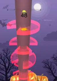 Fruity Helix Crush : Helix Jump Game Screen Shot 3