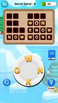 Word Game - Crossword puzzle Screen Shot 1