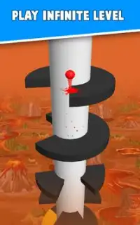Helix Ball Jump - Infinity Stack Tower Screen Shot 12