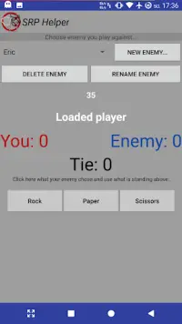 Rock, Scissors, Paper Helper (RPS Helper) Screen Shot 1