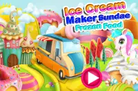 アイスクリームのデザートパーラーレシピ - キッズ・クッキングゲーム Screen Shot 0