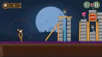 Angry Zombie Birds Screen Shot 2