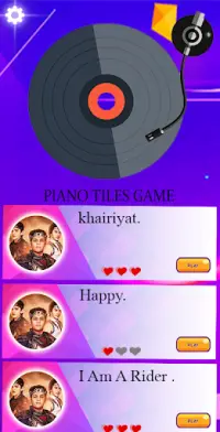 Baalveer Piano Tiles Game Screen Shot 0