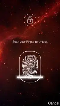 Fingerprint Lock Screen Prank Screen Shot 1