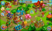 Farm Fantasy: Feliz Dia Mágico e Cidade Mágica Screen Shot 7