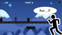 Black Stick-man Adventure Screen Shot 2