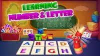 Preschool: Learning Numbers and Letters Screen Shot 0