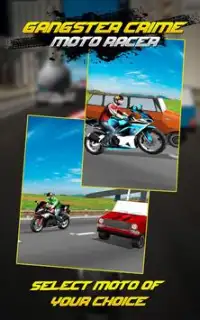 Gangster Crime Moto Racing Screen Shot 3