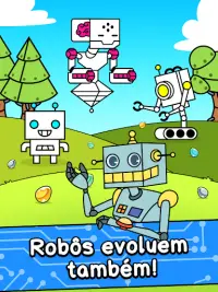 Robot Evolution - Jogo Clicker Screen Shot 4