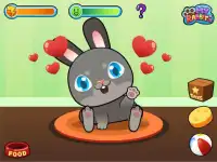 My Virtual Rabbit - Cute Pet Bunny Game for Kids Screen Shot 6