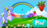 little girl pony  horse games Screen Shot 0