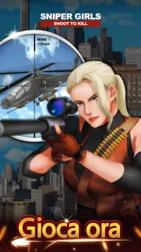 Ragazze da cecchino - 3D Gun Shooting FPS Game Screen Shot 1