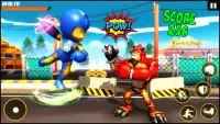 Black Iron Hero : Stickman Rope Hero fighting game Screen Shot 1