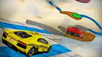Mega Rampas Taxi Driver Stunt Ultimate Race Screen Shot 1