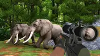 हाथी शिकार - स्निपर खेल 3 डी Screen Shot 0