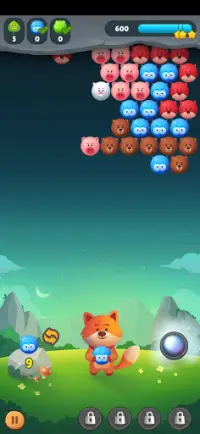 Bubble Shooter Fox Screen Shot 12