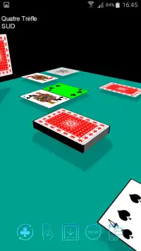 Playing cards 3D (free game without ads) Screen Shot 3