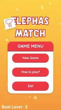 Pair Matching Games - Memory Games : Elephas Match Screen Shot 3