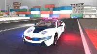 American i8 Police Car Game 3D Screen Shot 2