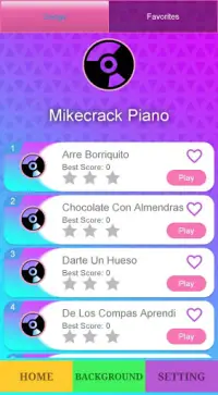 Mikecrack - Piano Tiles Screen Shot 0