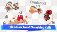 Smashers.io Foes in Worms Land Screen Shot 3