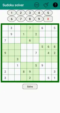 Sudoku solver Screen Shot 0