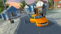City Taxi Driving Sim Games Screen Shot 4