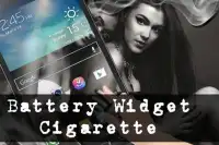 Battery Widget Cigarette Screen Shot 0