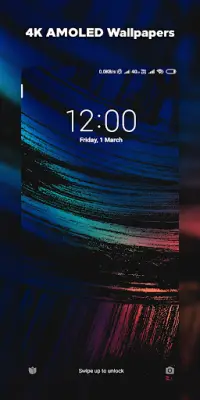 4K AMOLED Wallpapers - Live Wallpaper Changer Screen Shot 9