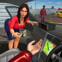 mega ciudad Taxi conductor 3D juego