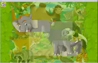 Puzzle coloring Asia Animals Screen Shot 3