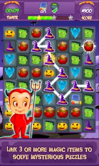 Witch Splash 2020 - Candy Connect Puzzle Screen Shot 2