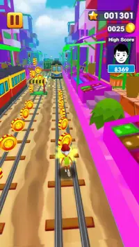 Subway Obstacle Course Runner: Runaway Escape Screen Shot 7