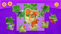 Kids Puzzles Game for Girls - Jigsaw Kids Screen Shot 1