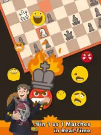 Catur Chess Raiders: permainan online gratis Screen Shot 8