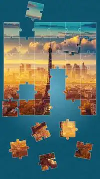 Eiffel Tower Jigsaw Puzzle Screen Shot 14