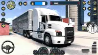 Cargo Truck Sim 3D Driver Game Screen Shot 0