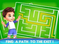 Labirin anak-anak: Permainan teka-teki pendidikan Screen Shot 4