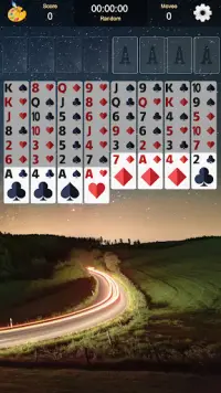 FreeCell Solitaire Card Game Screen Shot 3