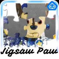 Puppy Dog Paw Jigsaw Puzzle Screen Shot 1