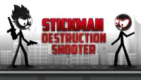 Stickman Destruction Shooter Screen Shot 3