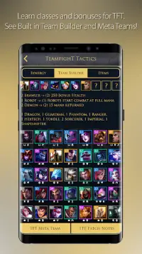 LCS & TFT Guide League of Legends Mobile Champions Screen Shot 4