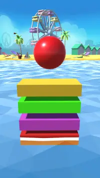 Swipe Ball Stack Color Platform: 7 Ball Game In 1 Screen Shot 0