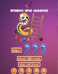 Snakes And Ladders Queen : multiplayer board game Screen Shot 0