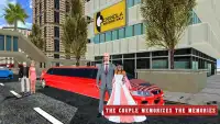 Luxe bruiloft auto rijden - bruids Limo Sim 2017 Screen Shot 8